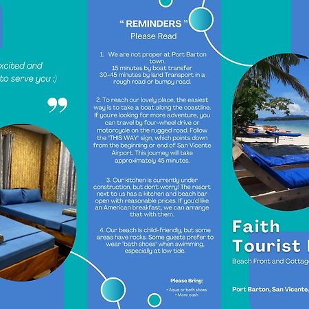Faith Tourist Inn San Vicente  Eksteriør billede